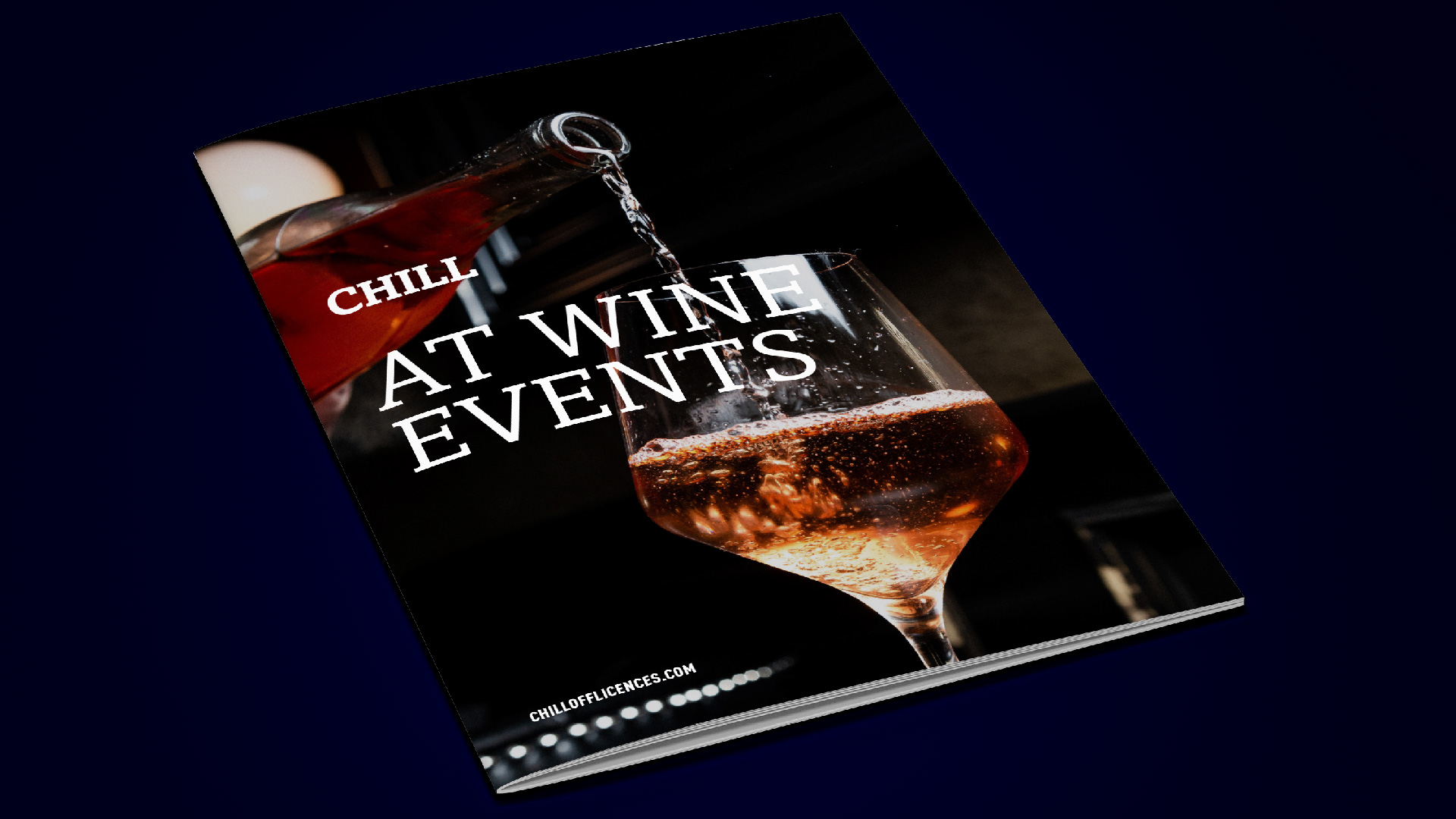 Events Brochure Design - Chill Off Licences, Derry