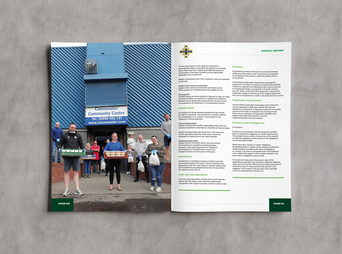 Irish Football Association Annual Report Design - Kaizen Brand Evolution